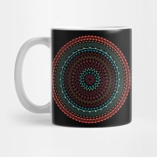 Love mandala circle Mug